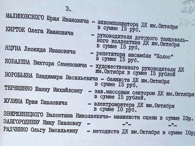 Наказ директора заводу «Червона зірка»