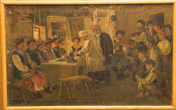 Невідомий художник. «Вечорниці»